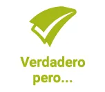 Icono Verdadero pero...